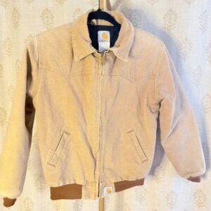 Carhartt Santa Fe duck canvas quilted insulated zip up Coat (UNISEX)